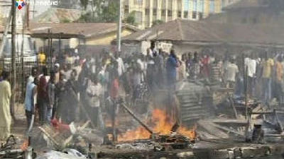 Treinta y ocho muertos tras un atentado junto a dos iglesias en Nigeria