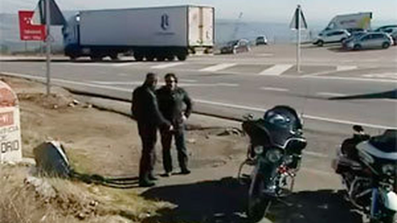 Madrid en moto: El alto del León en Harley