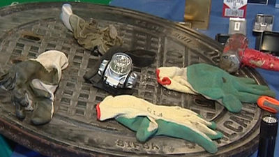 Aumentan los robos de tapas de alcantarillas