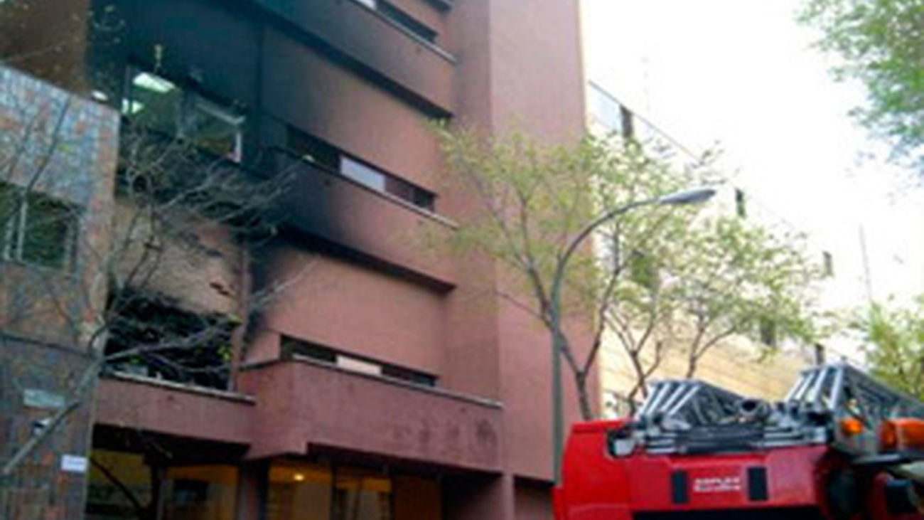 Foto Emergencias Madrid Twitter incendio