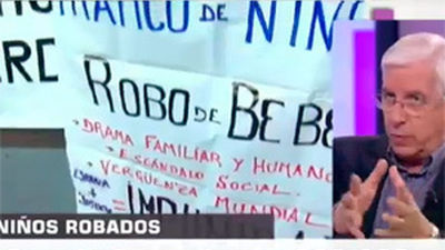 Manuel Giménez analiza el caso de los "niños robados"