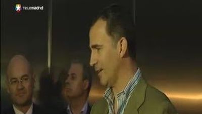 El Príncipe dice que el Rey está animado y deseando levantarse