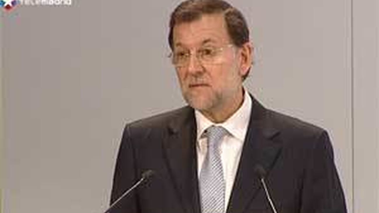 Rajoy: "Nadie debe sembrar dudas de nuestro compromiso con el euro"