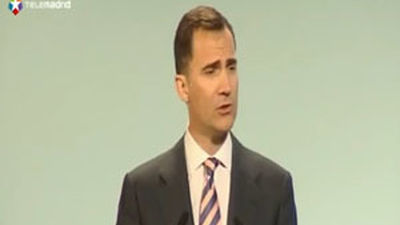 El Príncipe expresa su apoyo a Repsol "en España y fuera de España"