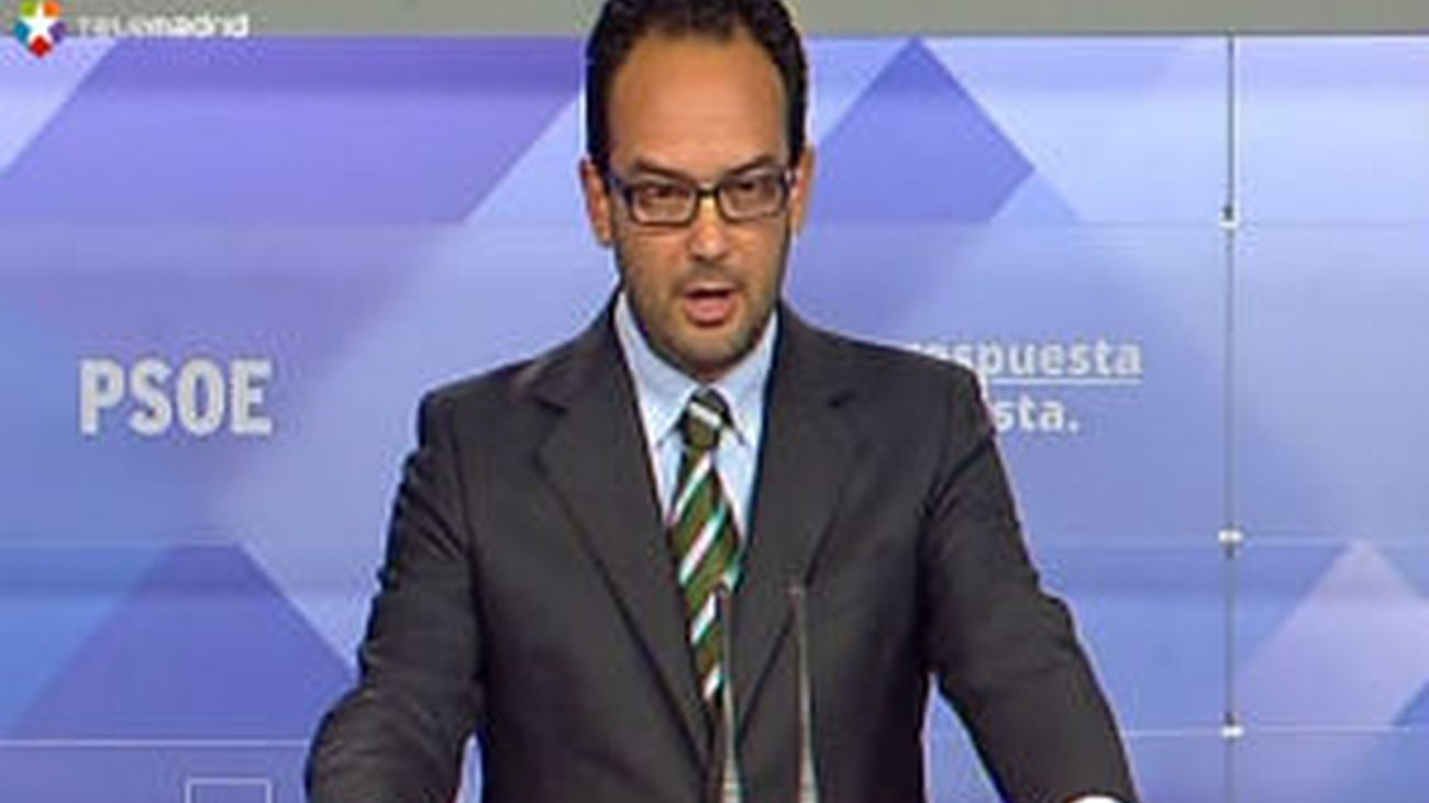 El PSOE habla de "catarata" de recortes