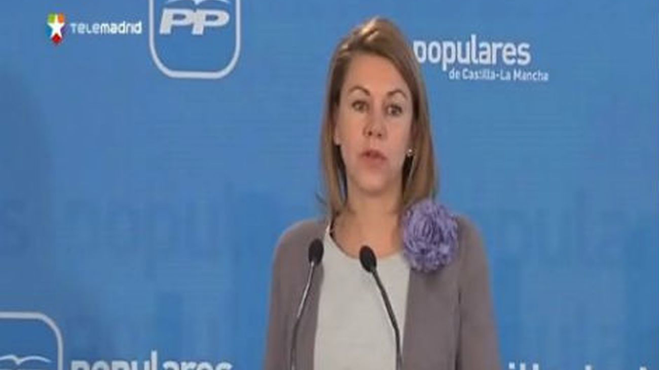 Cospedal asegura que "el fracaso universitario cuesta  3.000 millones de euros"