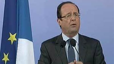 Hollande: "Se dan las condiciones de la victoria"