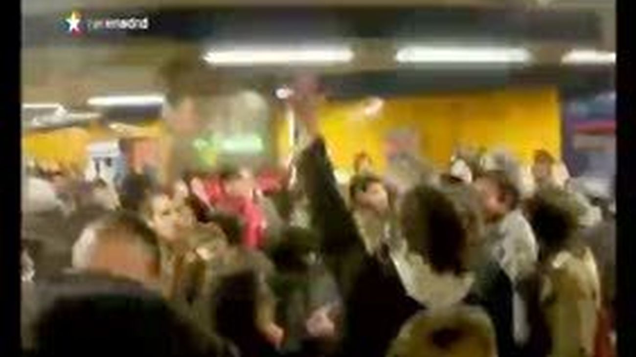 Tres detenidos y trece identificados por el sabotaje del Metro