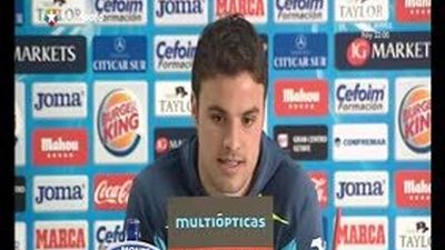 Pedro León: "En el Madrid la situación será la misma, por lo tanto, me quedo"