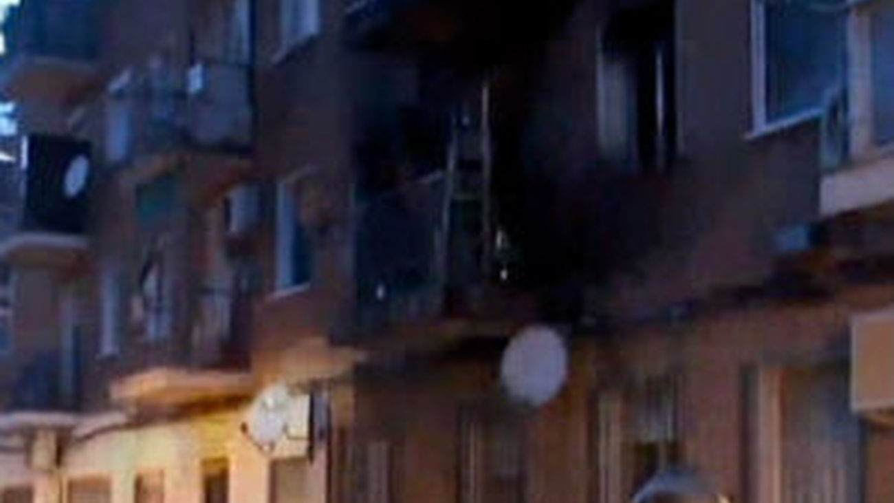 Incendio casa en Pinto