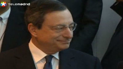 Draghi anima a España a perseverar en la consolidación fiscal