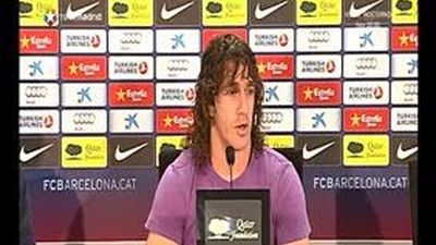 Puyol: "Si me tengo que retirar de la selección será en el campo, no en el quirófano"