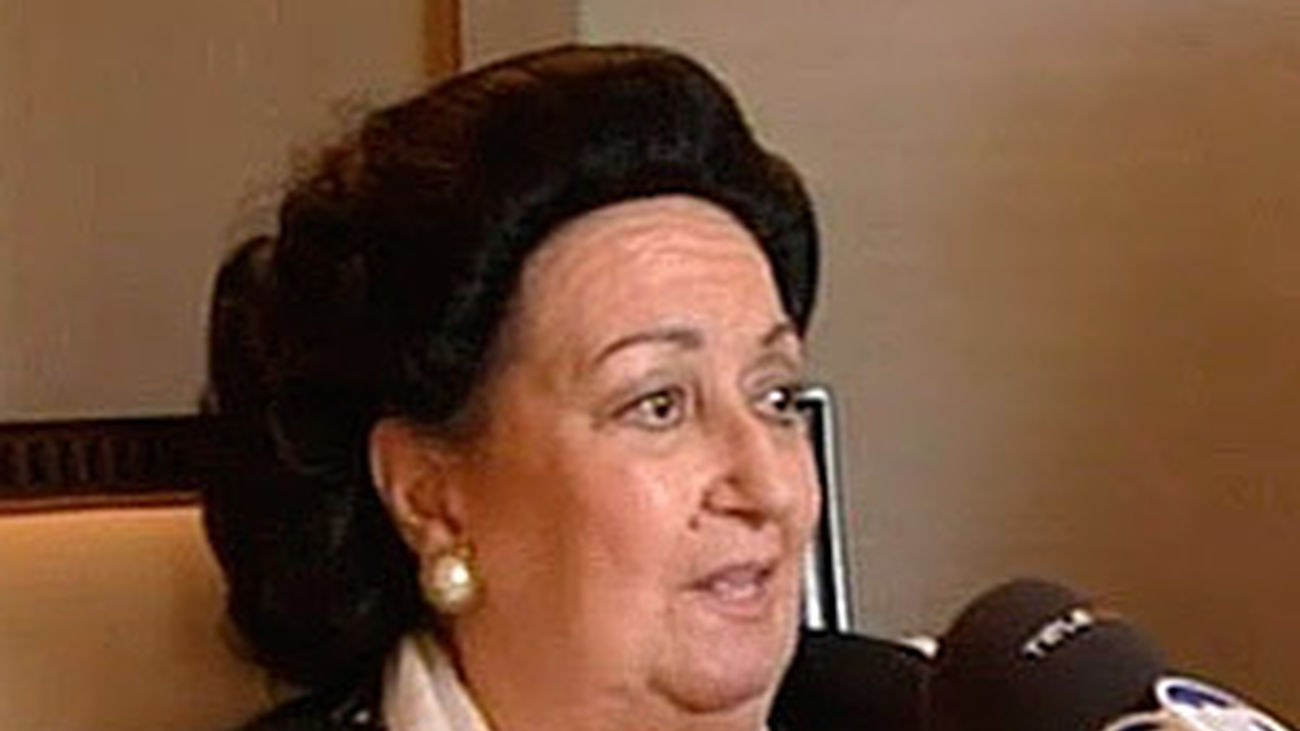 Montserrat Caballé y su hija Montserrat Martí actúan en Madrid