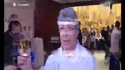 Las lágrimas de Arda, un brindis por el título y el trofeo como testigo