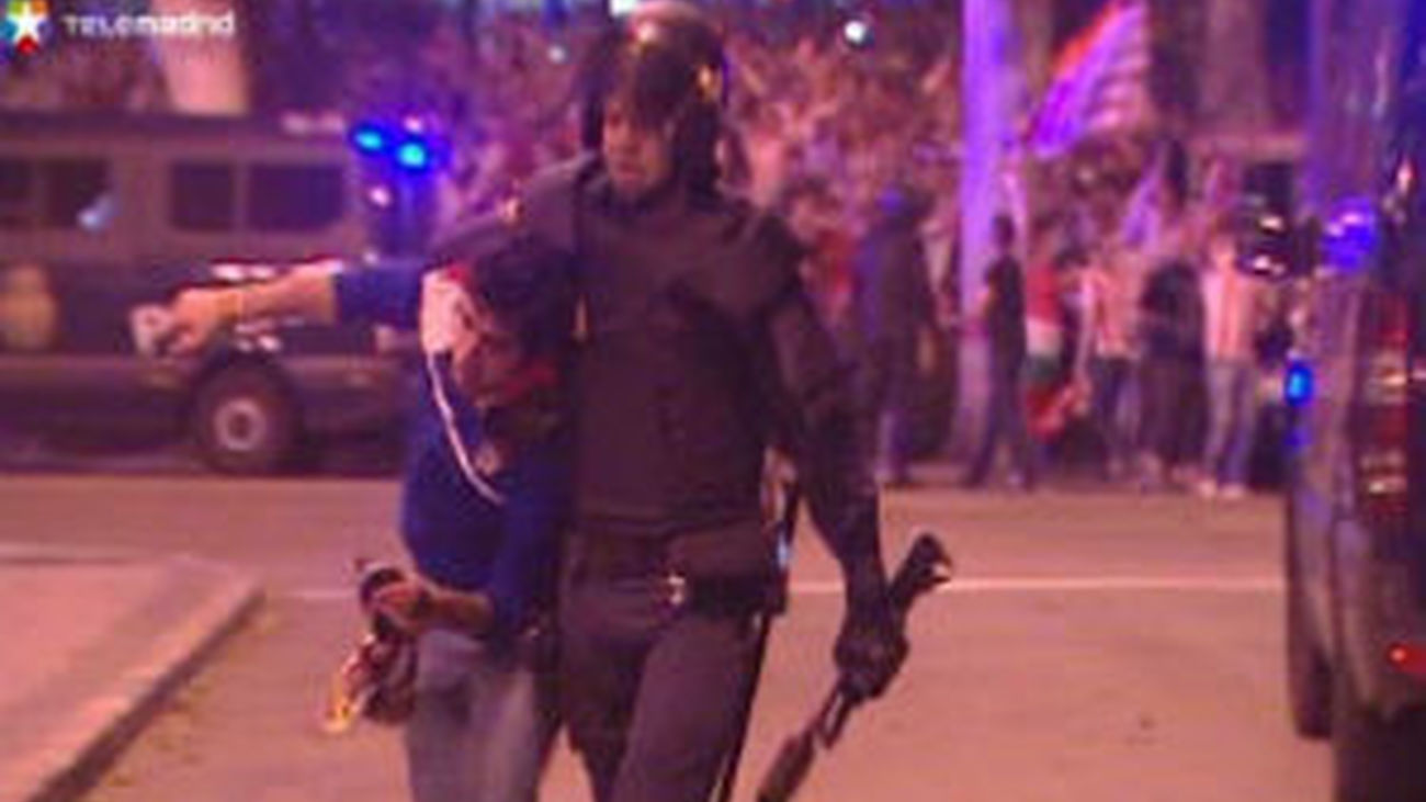 Detenidas 52 personas por los graves disturbios en la celebración de Neptuno