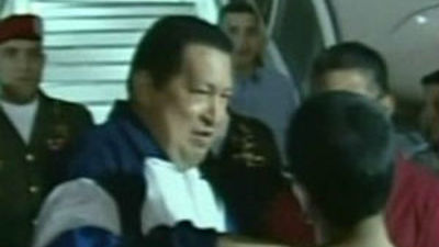 Chávez da por concluída la radioterapia y rechaza rumores sobre su salud