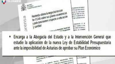 Asturias pedirá compensaciones al Estado por el anuncio de la posible intervención