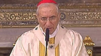 Rouco Varela dice que la crisis se supera con la entrega de las personas honradas