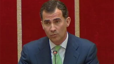 El Príncipe sobre Peces-Barba: "Ha sido un servidor  público de enorme ejemplo en tiempos difíciles"