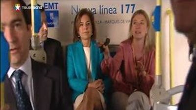 La nueva línea 177 de autobús dará servicio a los  los barrios de Valdeacederas y Almenara