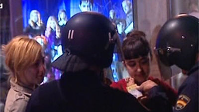 La última concentración del 15-M concluye sin incidentes y con un detenido