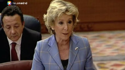 Aguirre: "La fusión de Caja Madrid fue un matrimonio a punta de pistola"