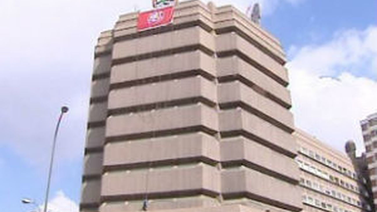 Los trabajadores de UGT Madrid en huelga contra el ERE anunciado por el sindicato