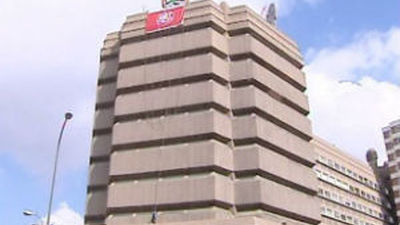 Los trabajadores de UGT Madrid en huelga contra el ERE anunciado por el sindicato