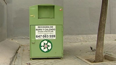 Ojo con los contenedores de ropa usada que simulan ser ONGs
