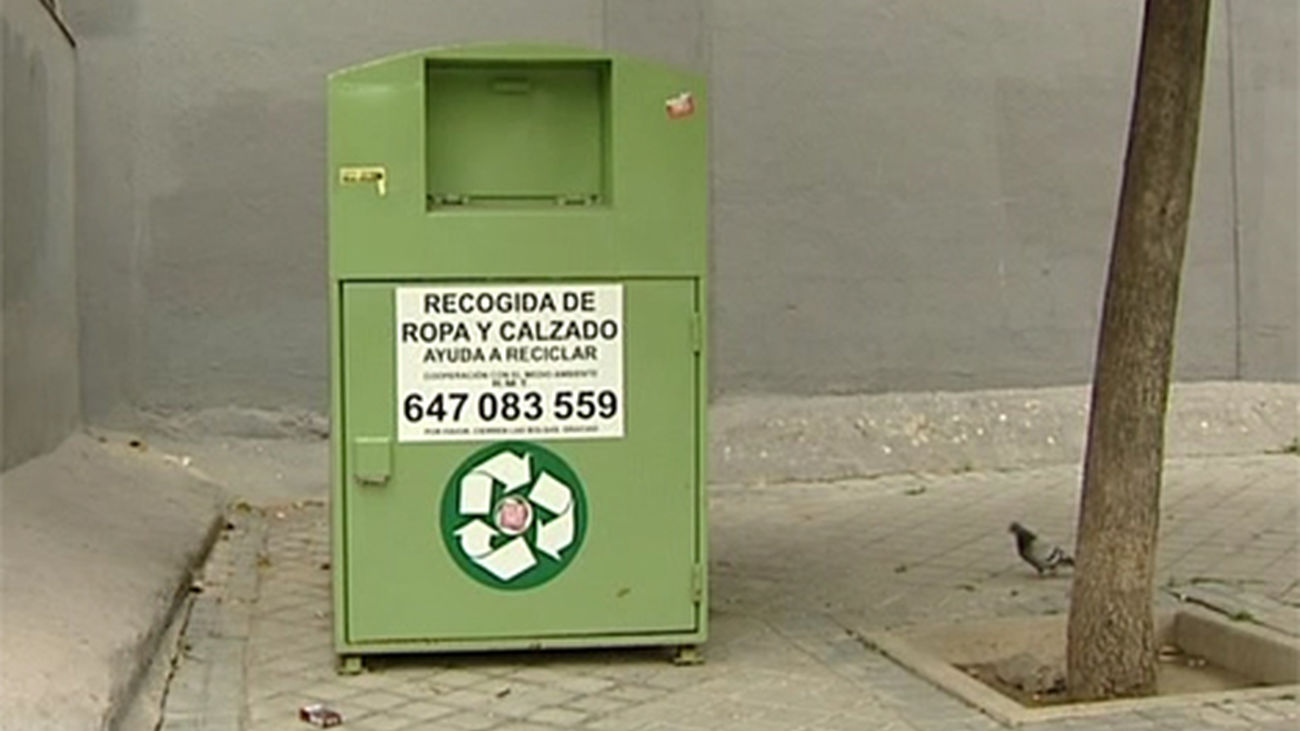 Ojo con los contenedores de ropa usada que simulan ser ONGs