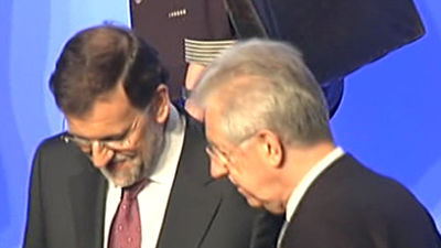 Rajoy y Monti pedirán hoy en Madrid que se cumplan  los acuerdos del último Consejo Europeo