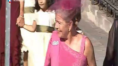 Familiares y amigos arropan a Florentino Pérez en el Tanatorio de la M30, donde descansan los restos de su esposa