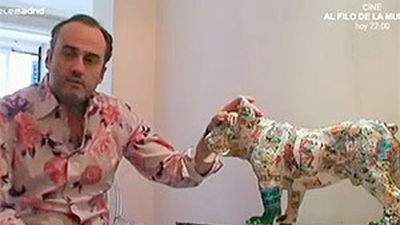 Un bulldog hecho arte