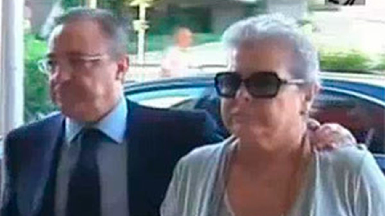 El Real Madrid, de luto por Pitina, la mujer de Florentino Pérez