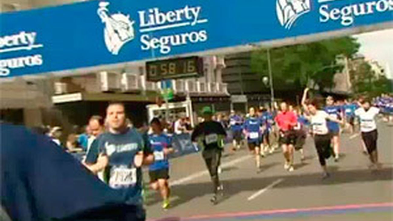 Esfuerzo e ilusión en la carrera Liberty