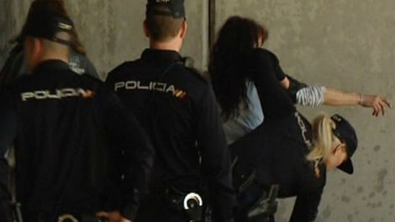 Controles policiales en la Cañada Real