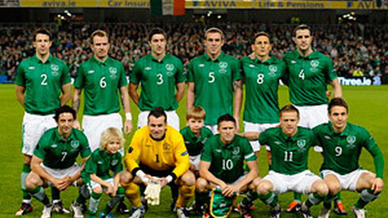 Selección Irlandesa Euro 2012