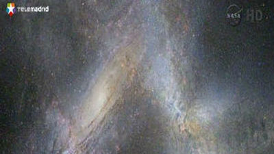 la Vía Láctea chocará con Andrómeda  en 4.000 millones de años