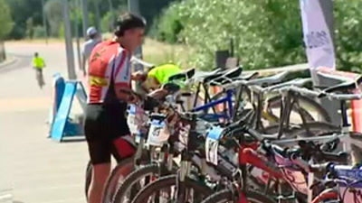 Un triatlón pionero en España