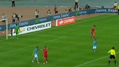 España sufrió para ganar ante una "muralla" china en su último ensayo