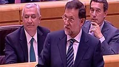 Rajoy al PSOE: "Tienen ustedes una curiosa forma de llamar al acuerdo"