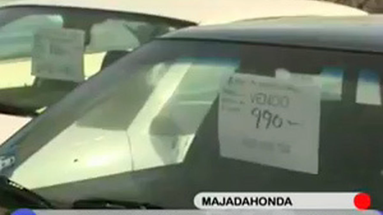 ¿Aparcamiento o mercadillo?