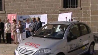 El CSIC experimenta la conducción de vehículos sin conductor