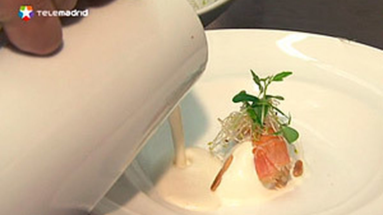 Un ajoblanco 'ilustrado'