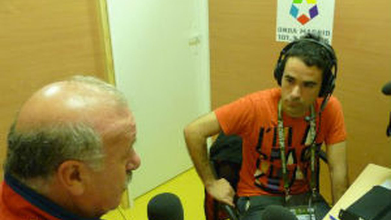 Vicente del Bosque atiende a Onda Madrid
