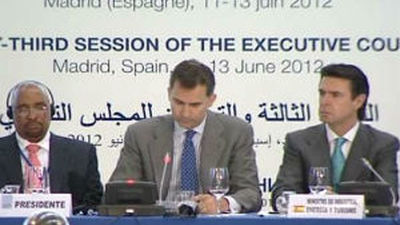 El príncipe de Asturias defiende empleos dignos y justamente remunerados para los jóvenes