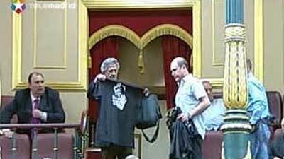 Los mineros llevan hasta el Congreso su protesta