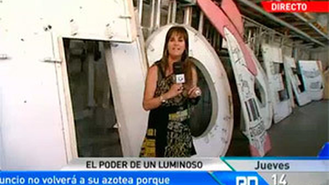 El cartel de Tío Pepe, de cerca