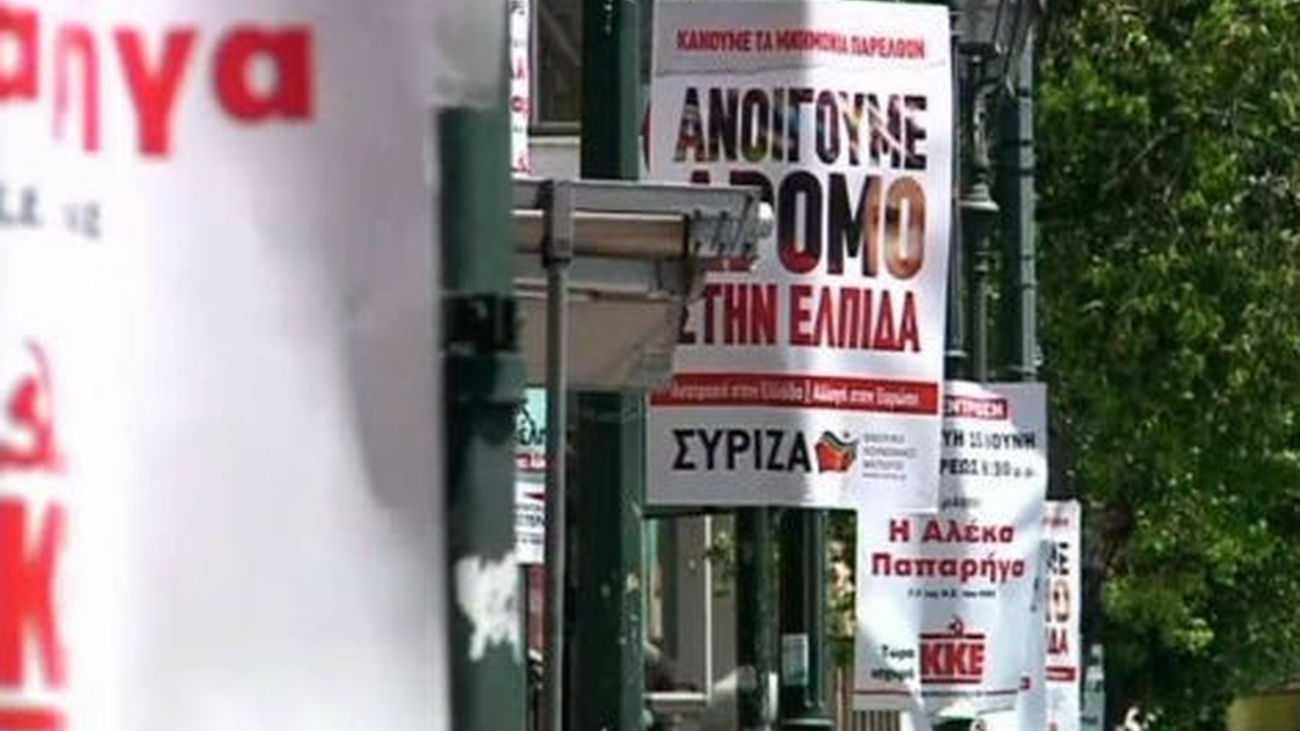Nueva Democracia y Syriza muy igualadas en comicios griegos según los sondeos