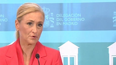 Cifuentes, preocupada porque grupos violentos revienten la "Marea ciudadana"